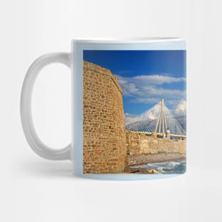 New bridge, old castle Mug